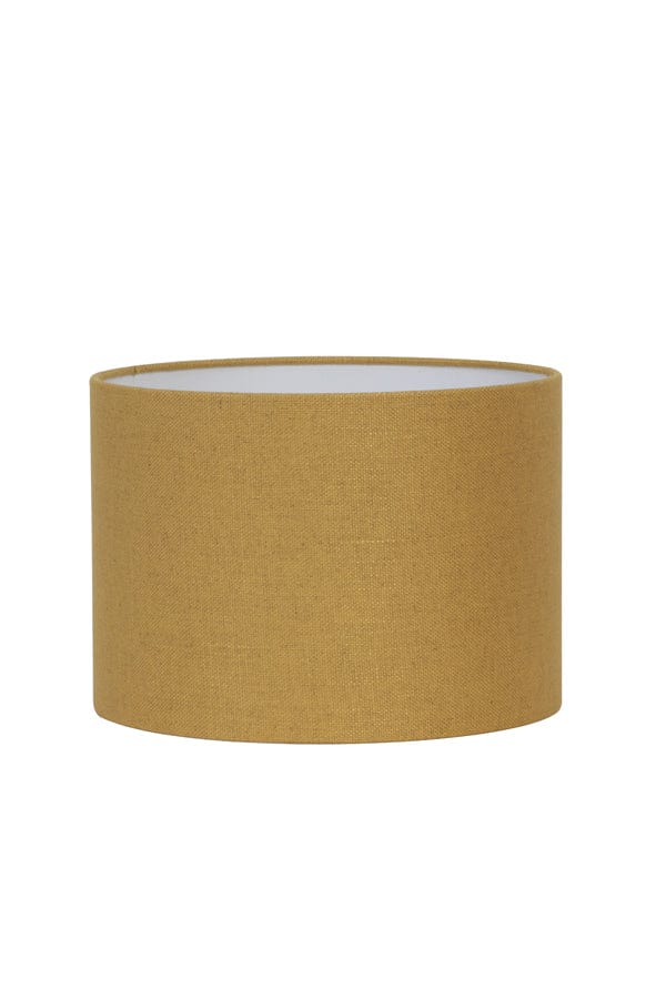 Light & Living Lighting Shade cylinder 25-25-18 cm LIVIGNO ocher House of Isabella UK