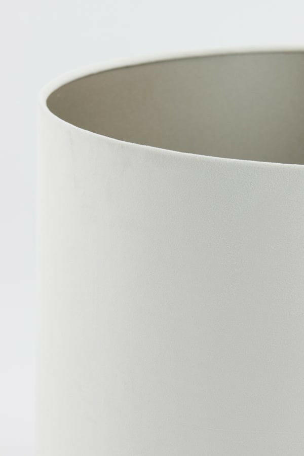 Light & Living Lighting Shade cylinder 30-30-21 cm VELOURS off white House of Isabella UK