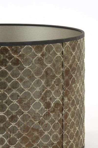 Light & Living Lighting Shade cylinder 40-40-30 cm ELODI bronze House of Isabella UK