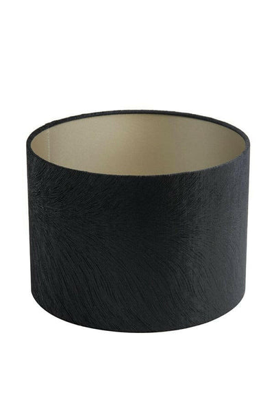 Light & Living Lighting Shade cylinder 40-40-30 cm LUBIS black House of Isabella UK