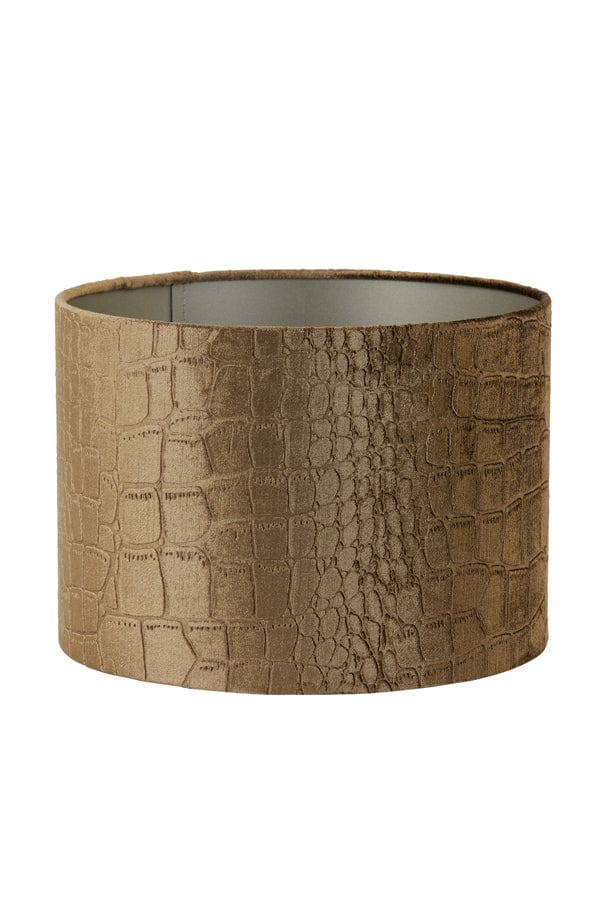 Light & Living Lighting Shade cylinder 40-40-30 cm PRAYA brown House of Isabella UK