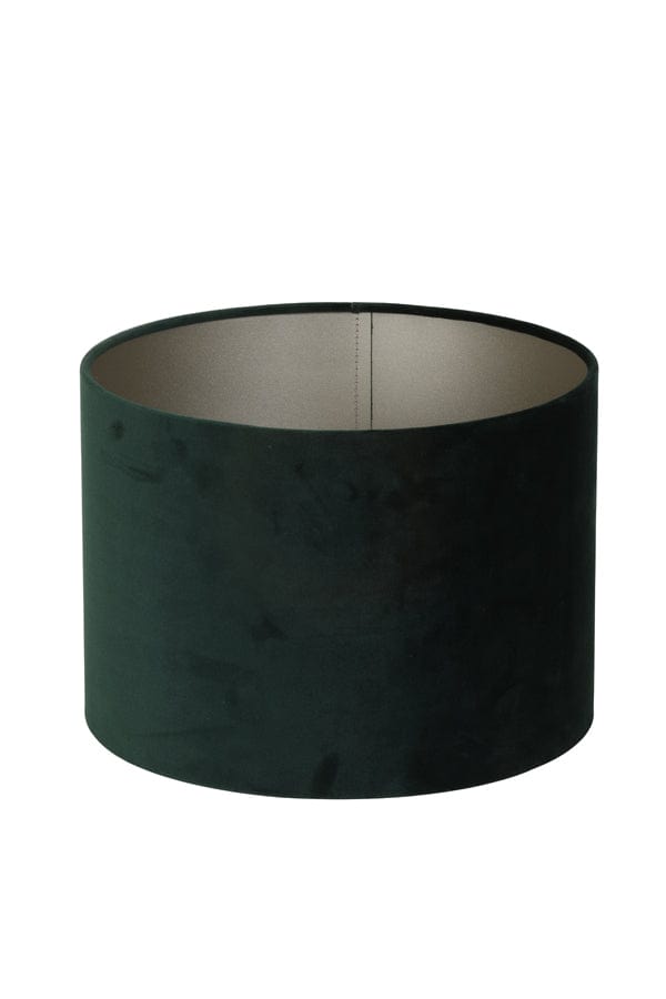 Light & Living Lighting Shade cylinder 40-40-30 cm VELOURS dutch green House of Isabella UK