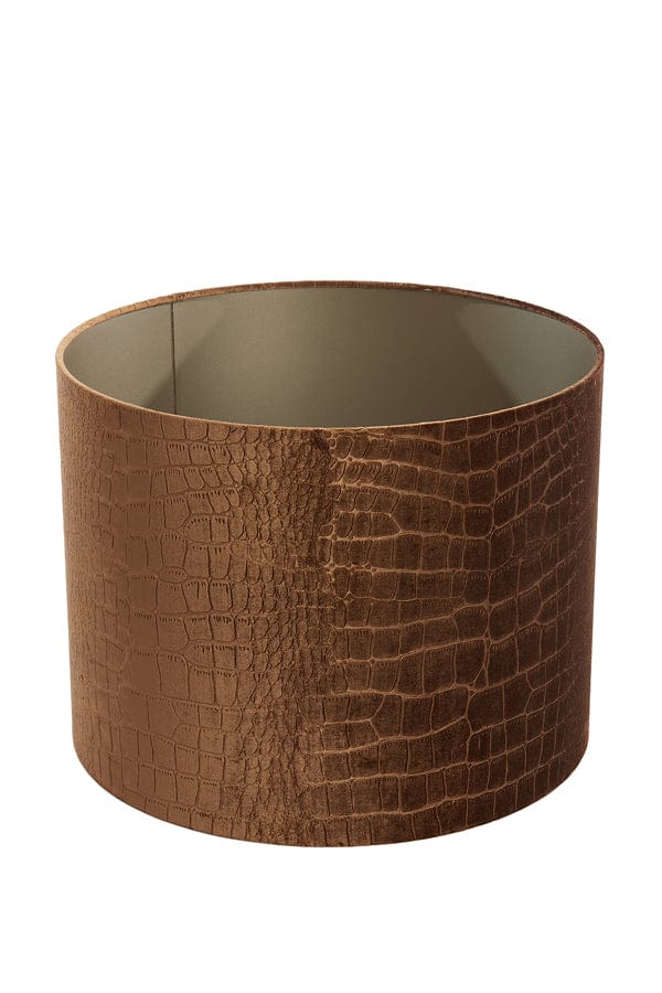 Light & Living Lighting Shade cylinder 50-50-38 cm PRAYA brown House of Isabella UK