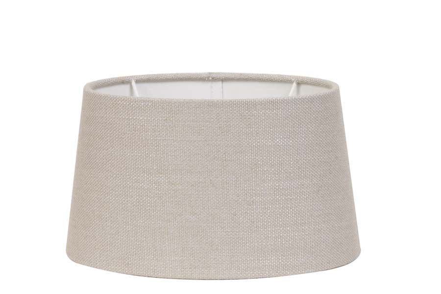 Light & Living Lighting Shade n-ellips 25-21-14 cm LIVIGNO light grey House of Isabella UK