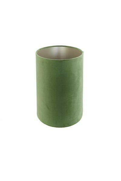 Light & Living Lighting Shade oval straight slim 58-24-32 cm VELOURS dusty green House of Isabella UK