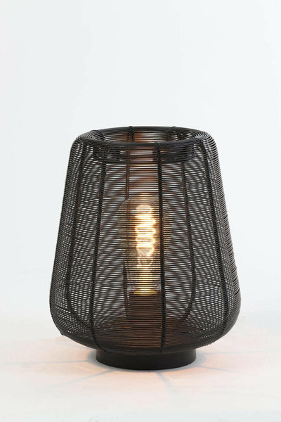 Light & Living Lighting Table lamp 22x26 cm ADETA matt black House of Isabella UK