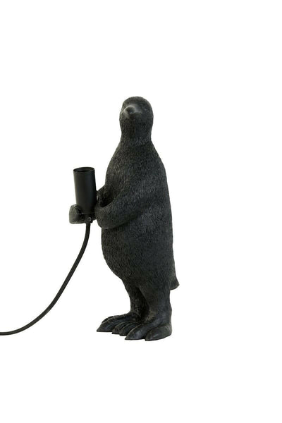 Light & Living Lighting Table lamp E14 16x13x34 cm PENGUIN matt black House of Isabella UK