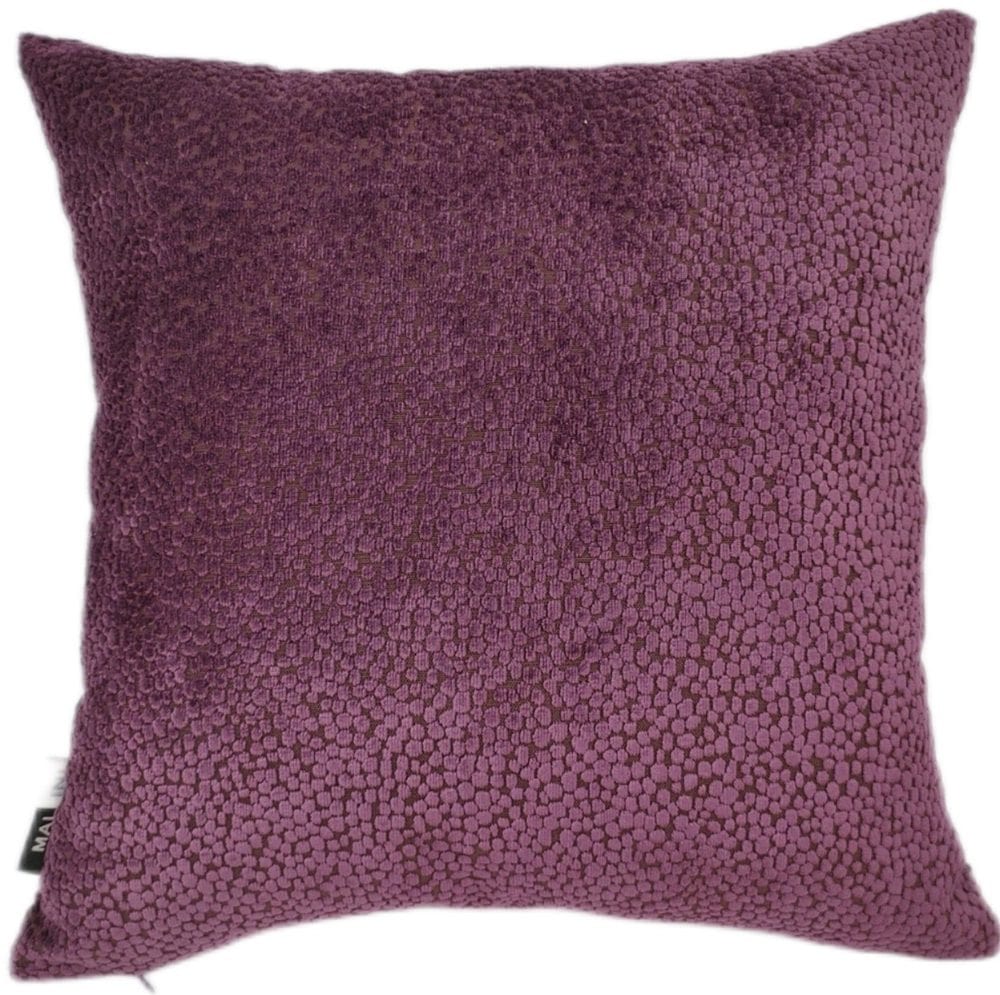 Malini Bingham Aubergine Cushion.