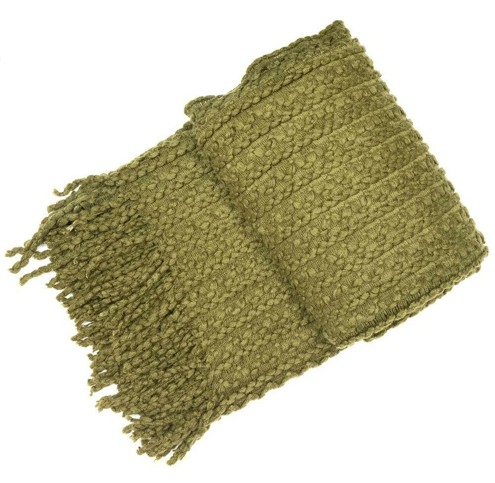 Malini Brixton Olive Throw.