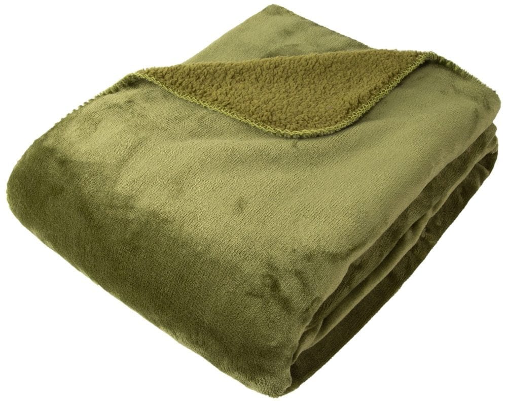 Malini Cosy Olive Throw.
