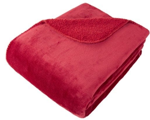 Malini Accessories Malini Cosy Scarlet Throw House of Isabella UK