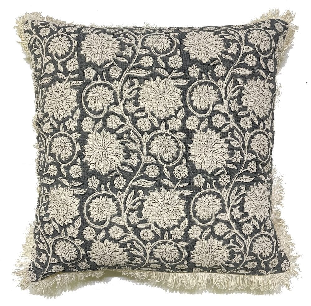 Malini Accessories Malini Dipika Slate Cushion House of Isabella UK