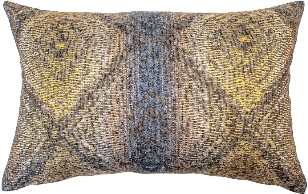 Malini Emaline Blue Cushion.