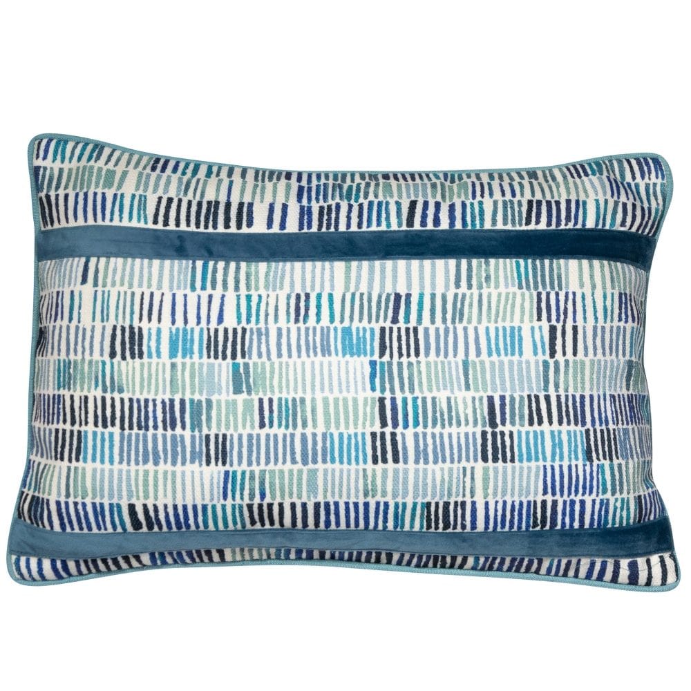 Malini Harrison Blue Cushion.