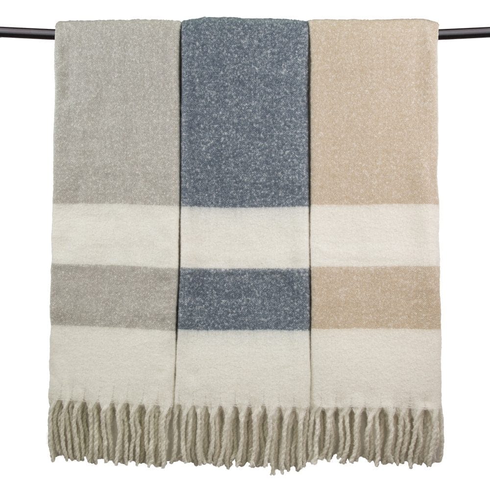 Malini Accessories Malini Kalix Blue Throw House of Isabella UK