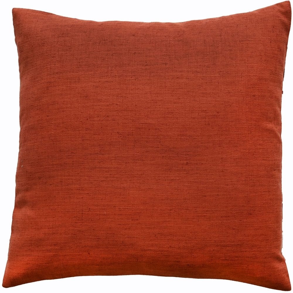 Malini Kelly Rust Cushion.