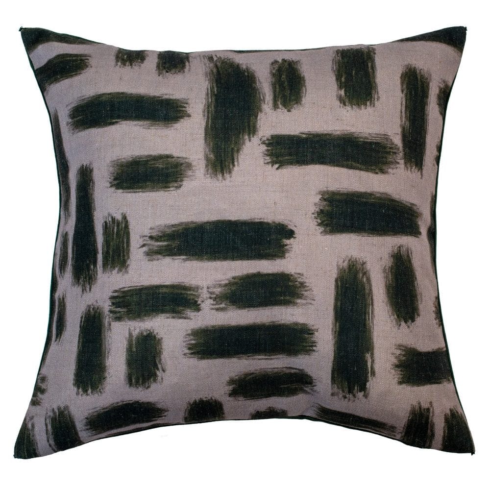 Malini Kentish Olive Cushion.