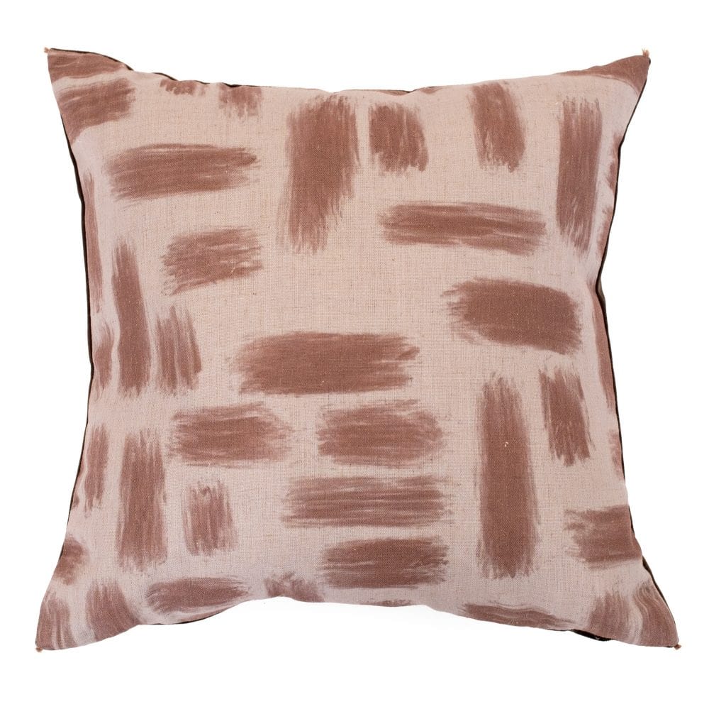 Malini Kentish Taupe Cushion.