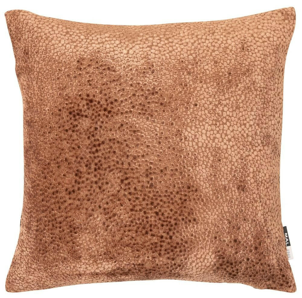 Malini Large Bingham Chocolate Cushion.