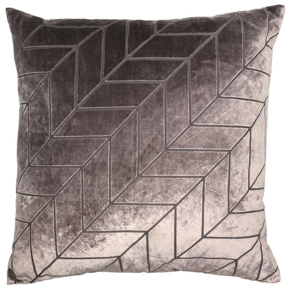 Malini Large Hoxley Truffle Cushion.