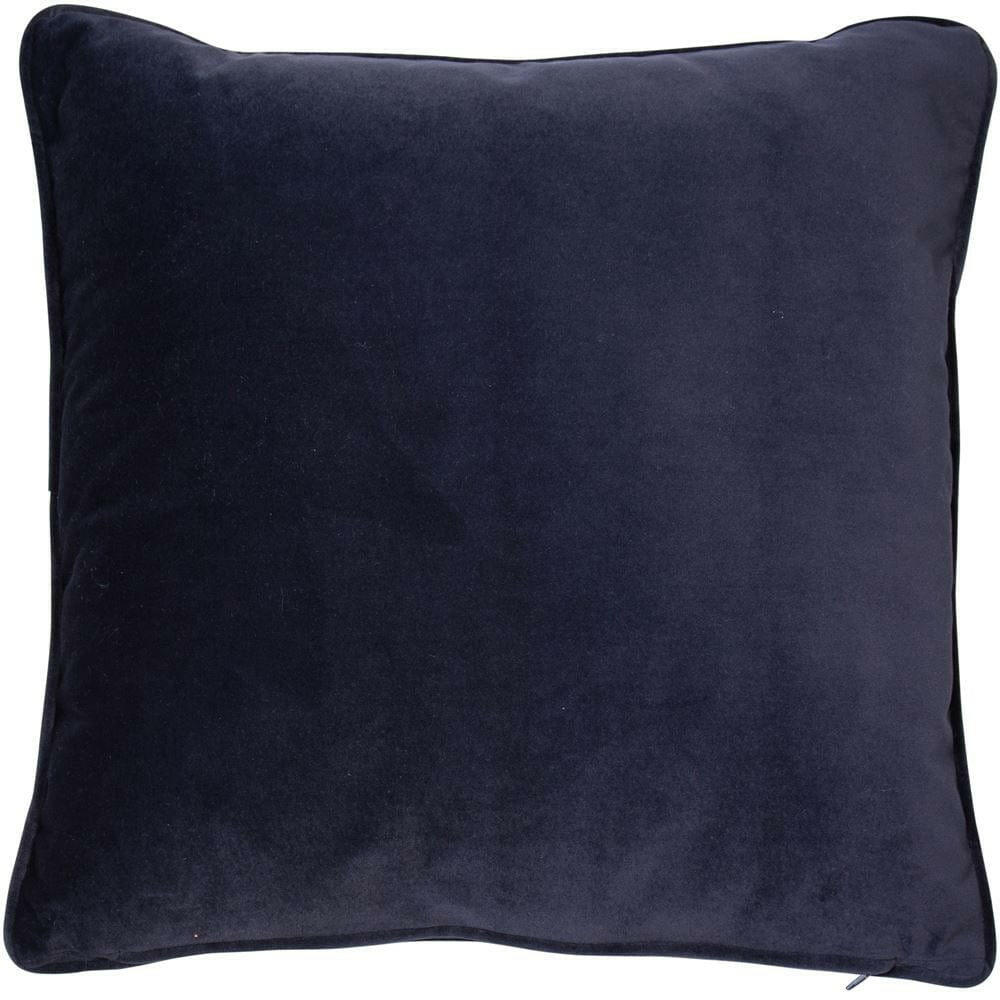 Malini Large Luxe Navy Cushion.