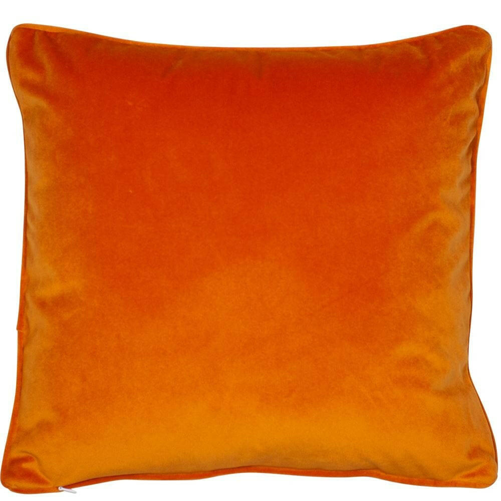 Malini Large Luxe Orange Cushion.