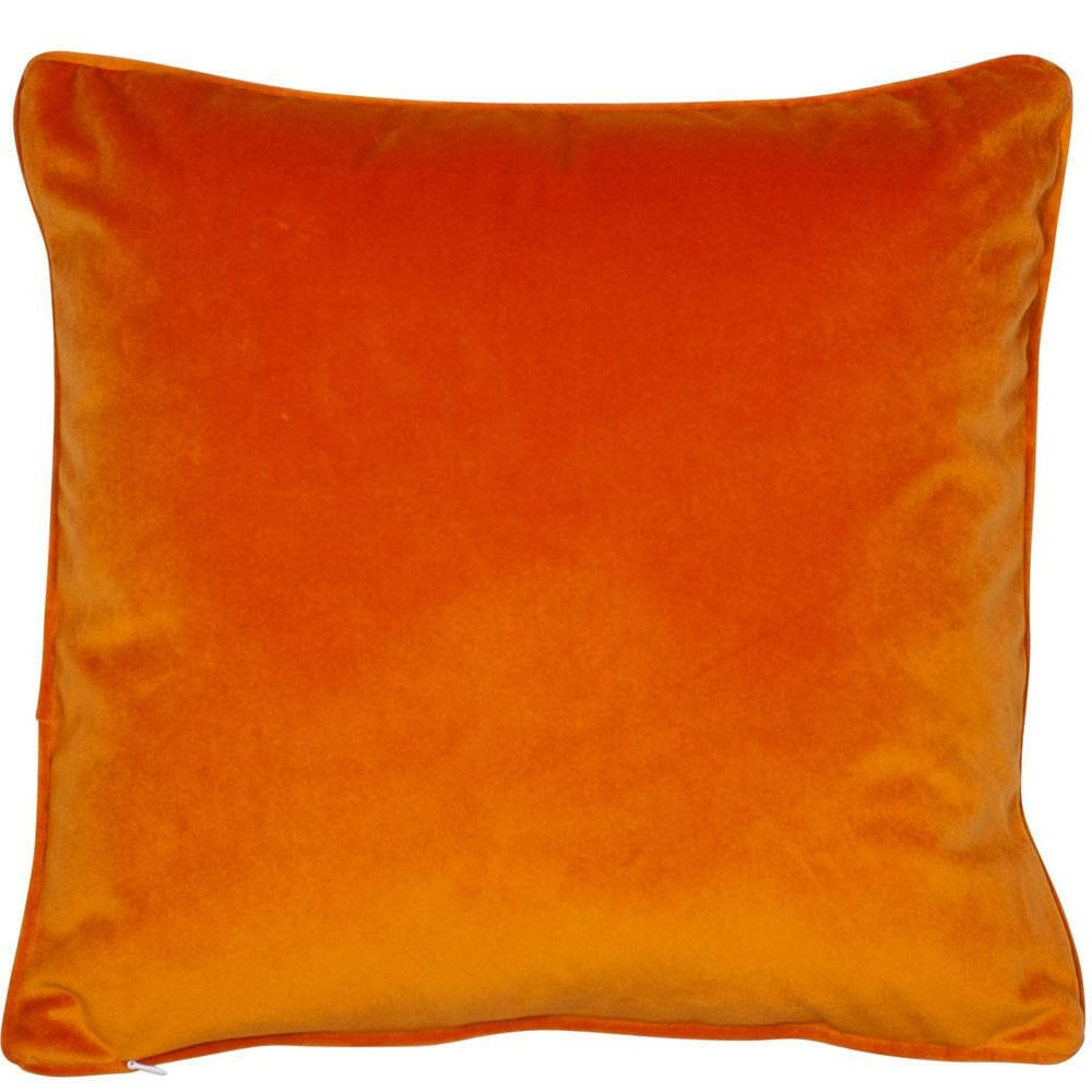 Malini Accessories Malini Large Luxe Orange Cushion House of Isabella UK