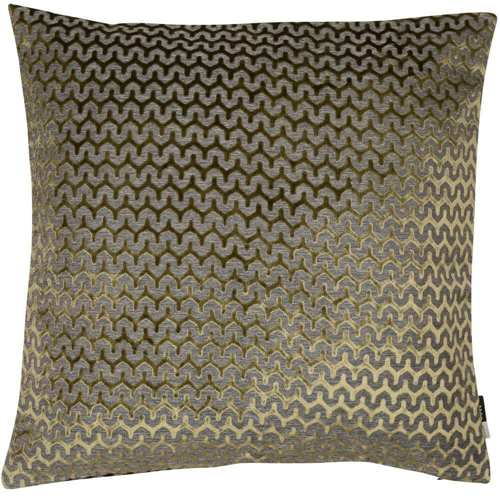 Malini Large Oslo Olive Cushion.
