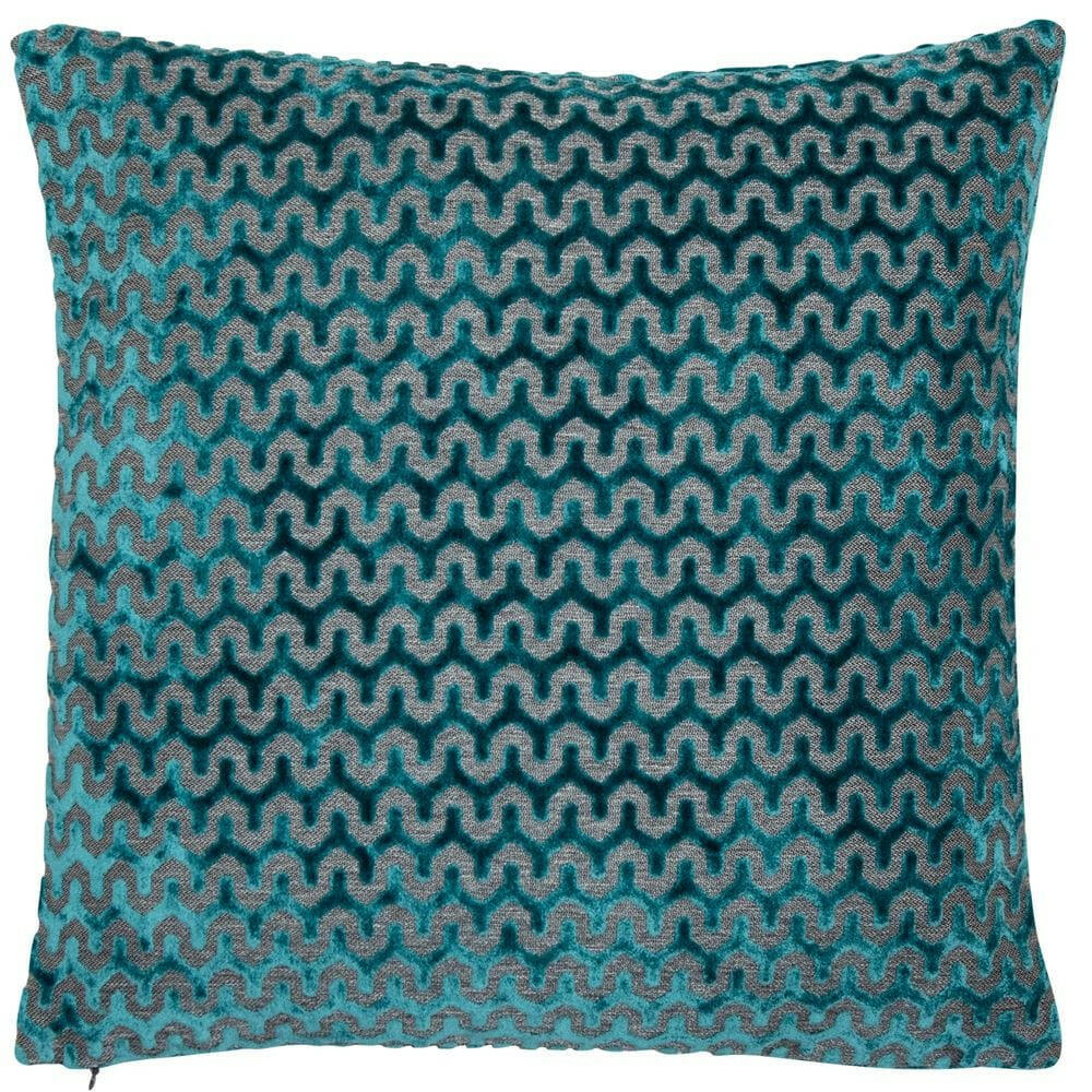 Malini Large Oslo Teal Cushion.