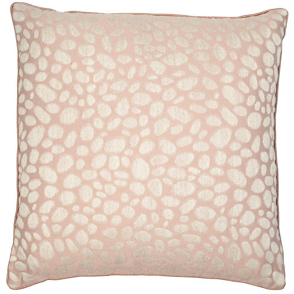 Malini Large Pebbles Blush Cushion.