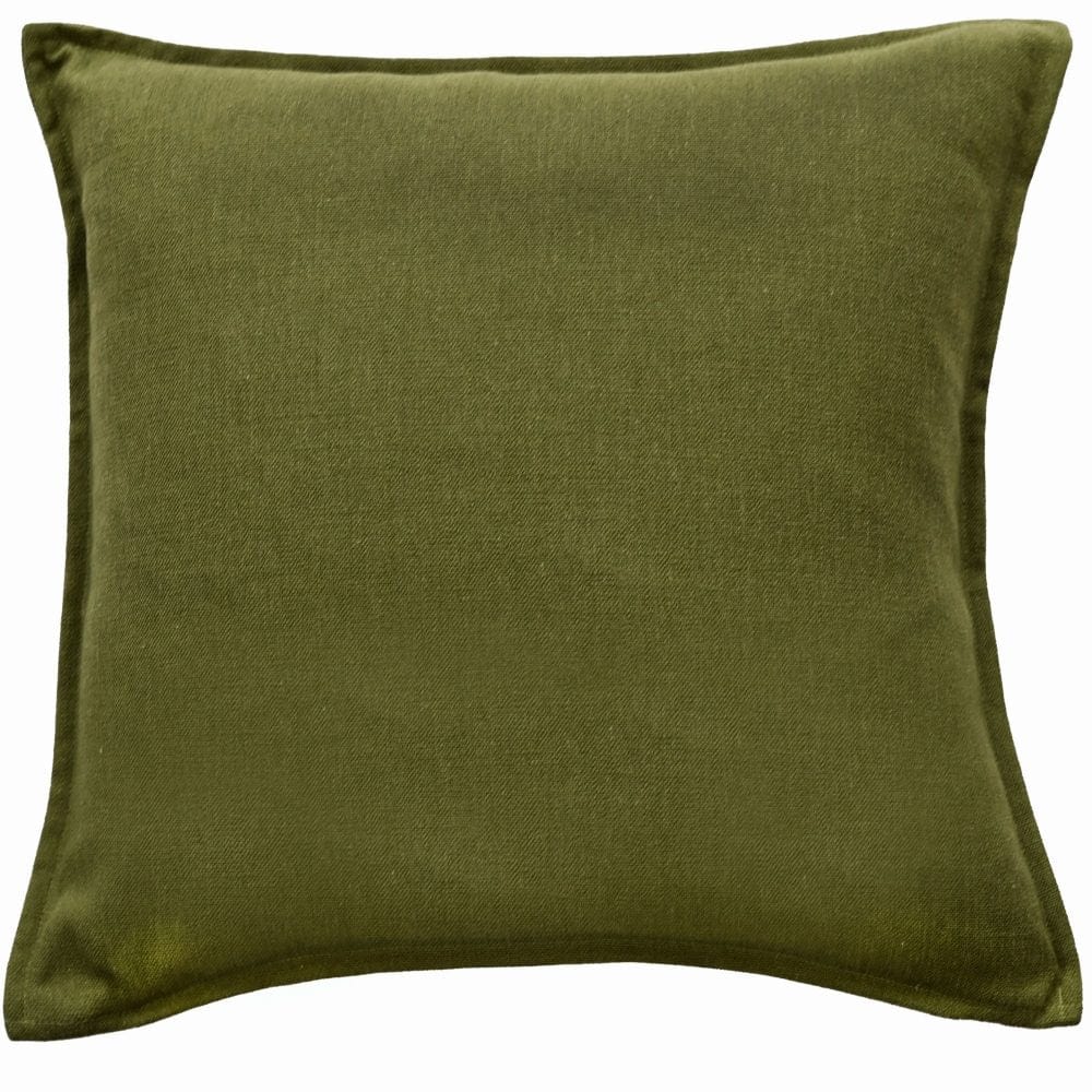 Malini Large Tia Olive Cushion.
