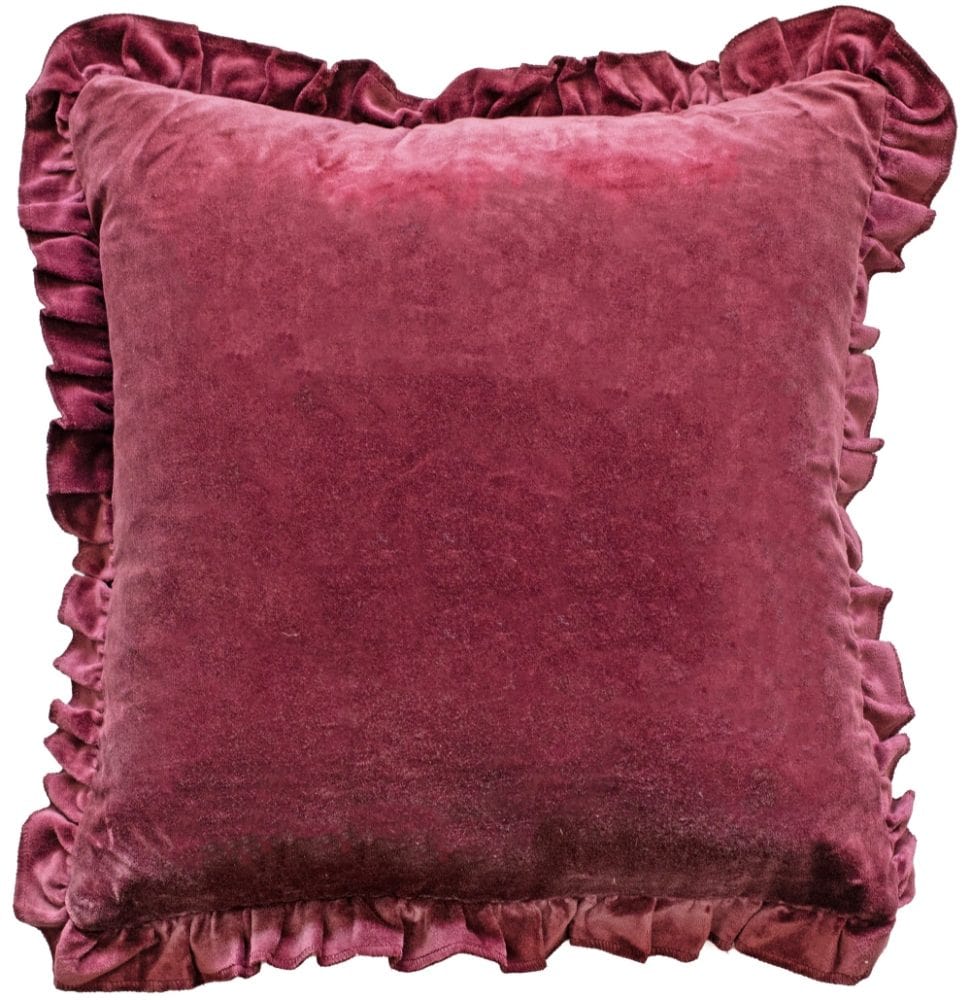 Malini Layla Aubergine Cushion.