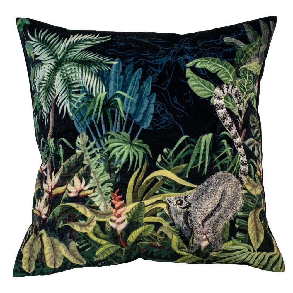 Malini Lemur Cushion.