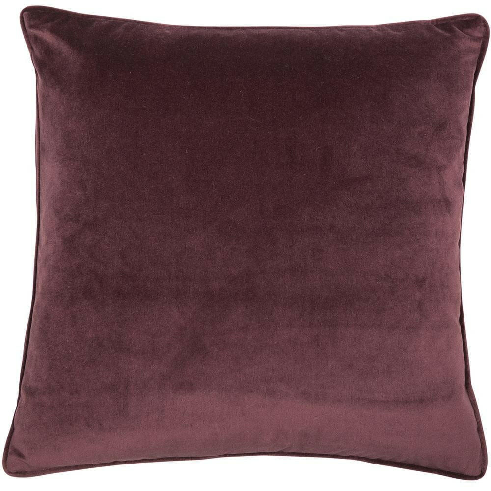 Malini Luxe Aubergine Cushion.