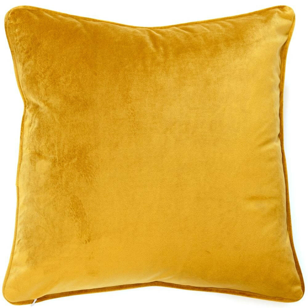 Malini Luxe Cognac Cushion.