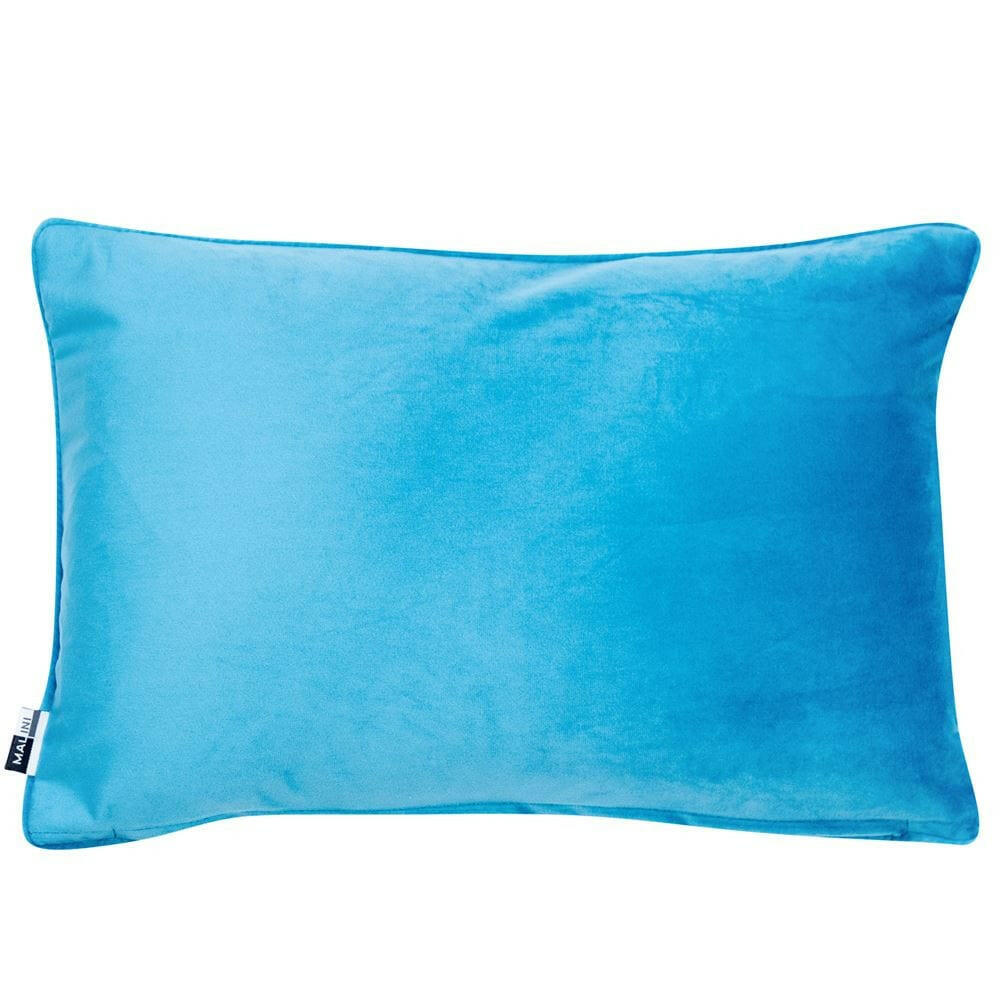 Malini Luxe Rectangle Turquoise Cushion.
