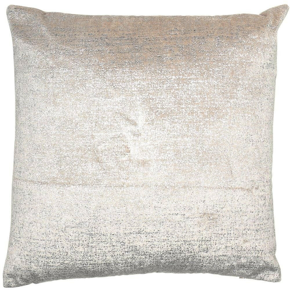 Malini Metallica Silver Cushion.