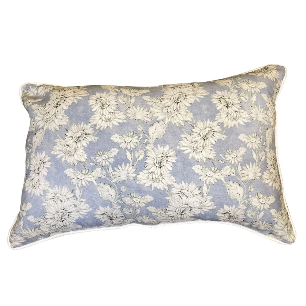 Malini Accessories Malini Ronda Rectangle Blue Cushion House of Isabella UK