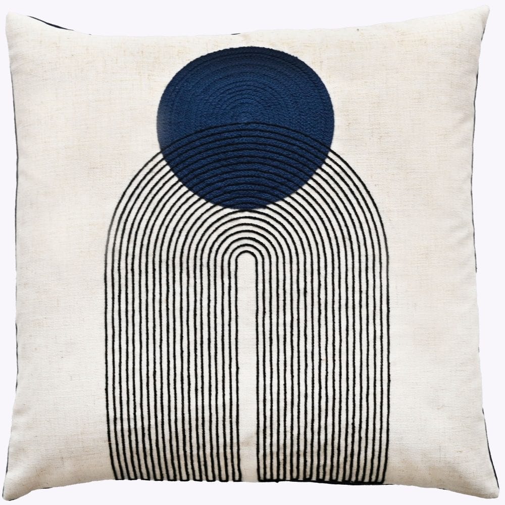 Malini Saloni Navy Cushion.