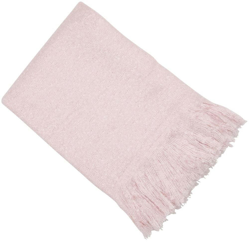 Malini Accessories Malini Serena Babypink Throw House of Isabella UK