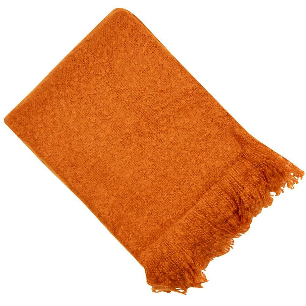 Malini Accessories Malini Serena Rust Throw House of Isabella UK