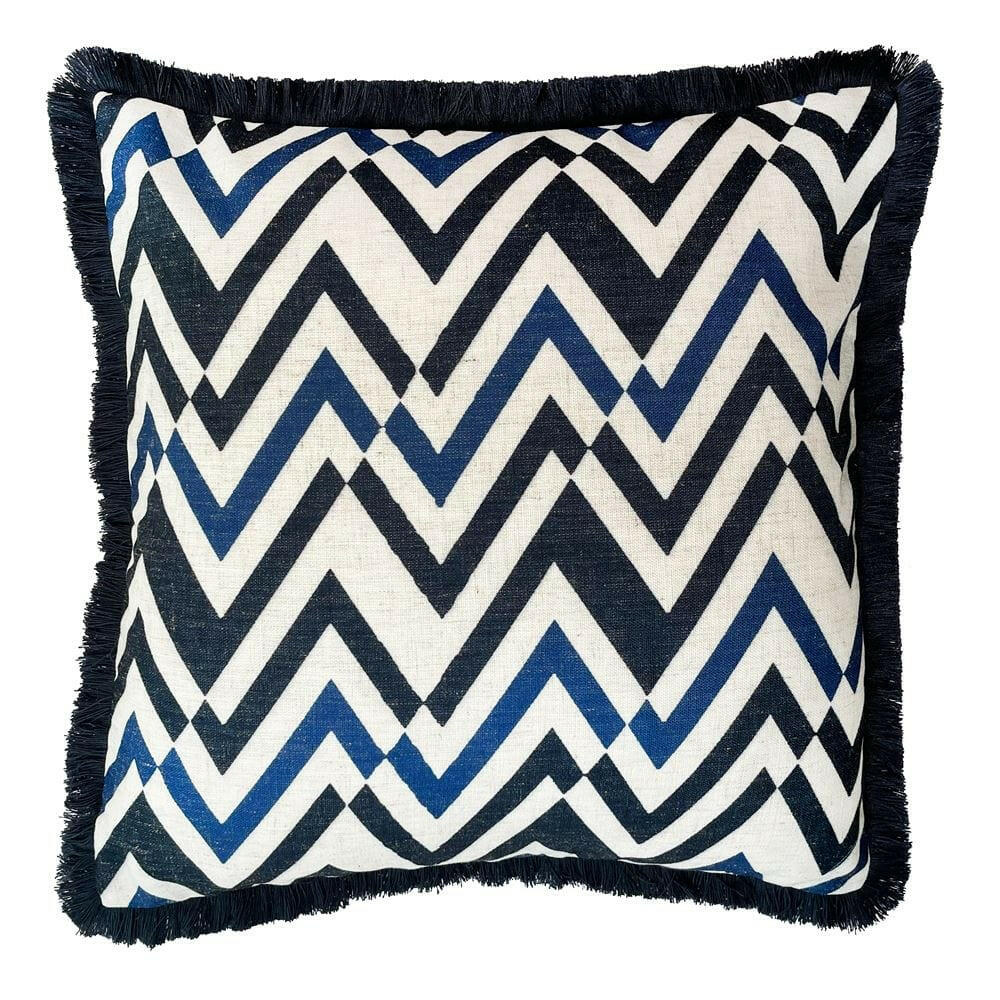 Malini Soma Navy Cushion.