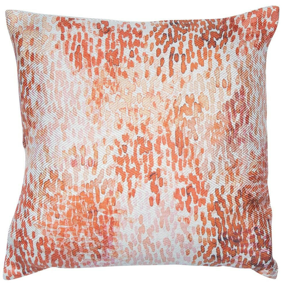Malini Tanvi Orange Cushion.