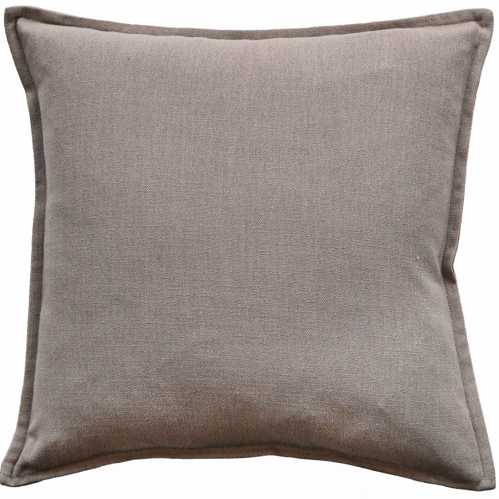 Malini Tia Taupe Cushion.