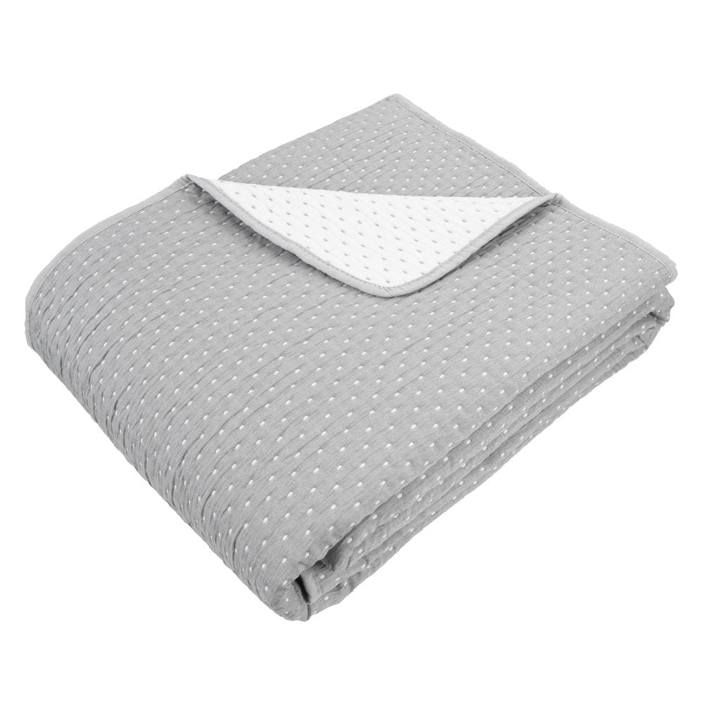 Malini Levi Grey King Quilt.