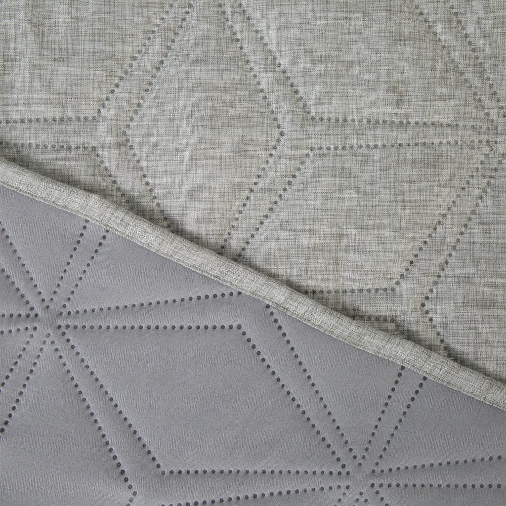 Malini Lombardi Double Grey Quilt.