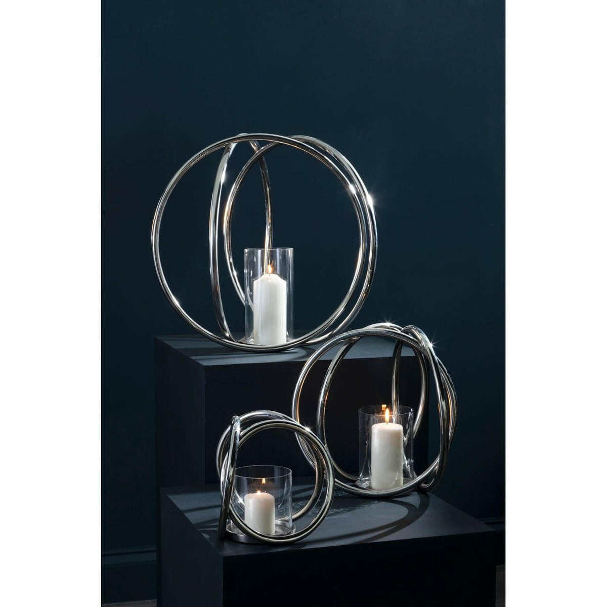 Aura Large Candle Holder.