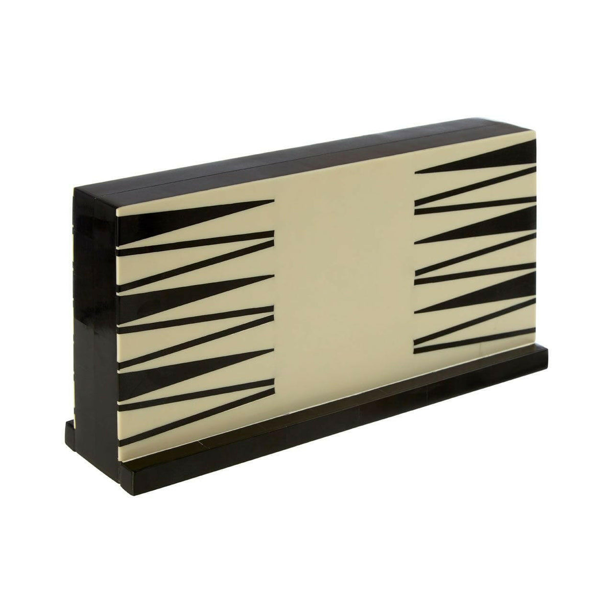 Backgammon Black And White Set.