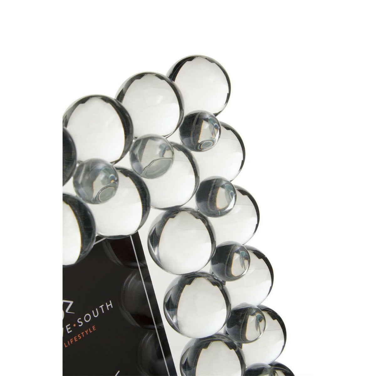 Carmello 4In X 6In Crystal Bubble Photo Frame.