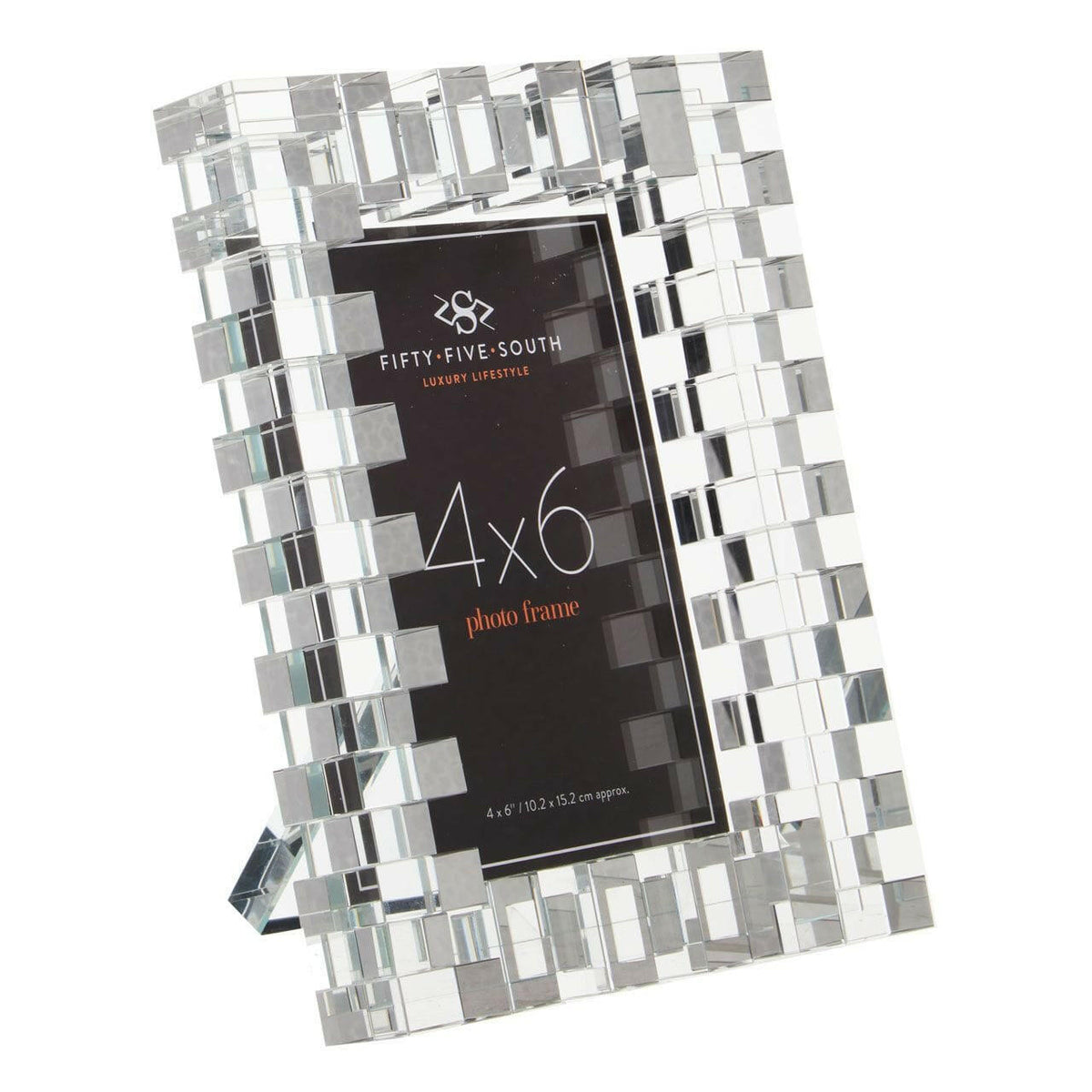 Carmello 4In X 6In Crystal Photo Frame.